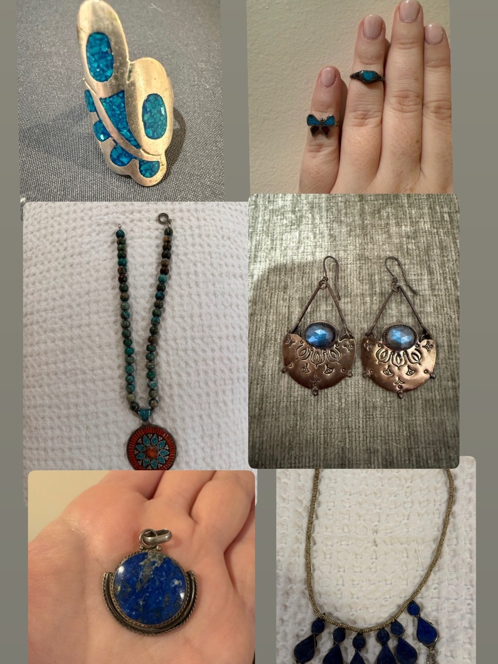 Navajo/ bohemian jewelry bundle